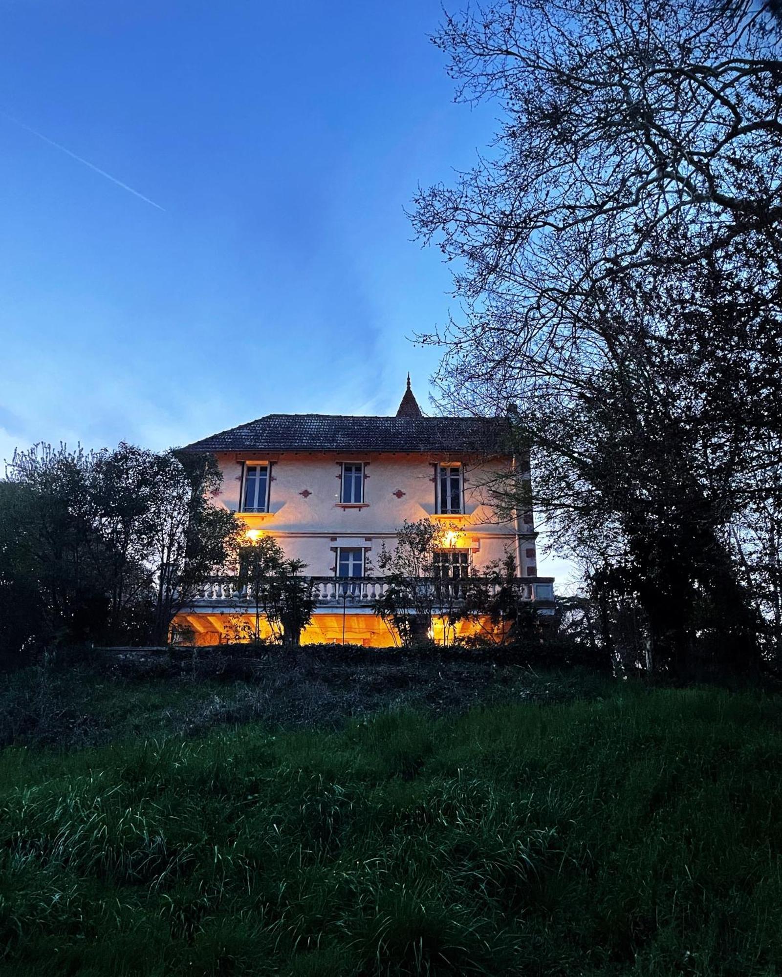 Fleurance Petit Chateau Le Piot Bed & Breakfast エクステリア 写真